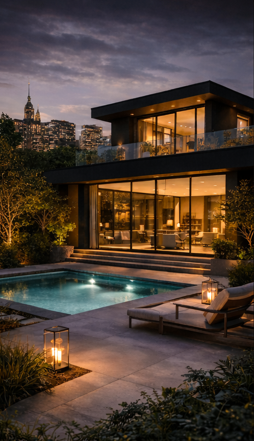 Exklusives Stadthaus