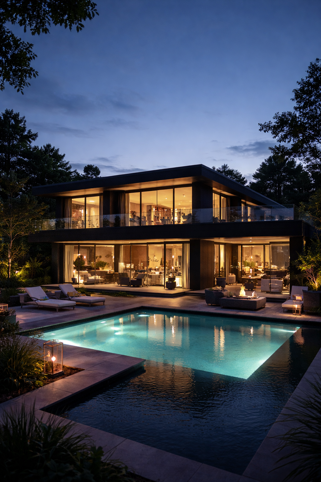 Moderne hochwertige Immobilie