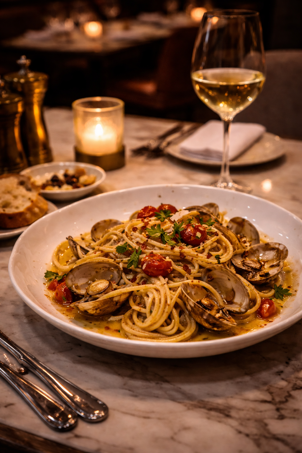 Italienisches Pasta-Gericht